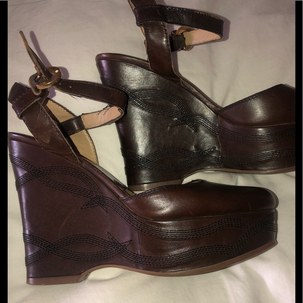 Michael Kors closed toe platforms